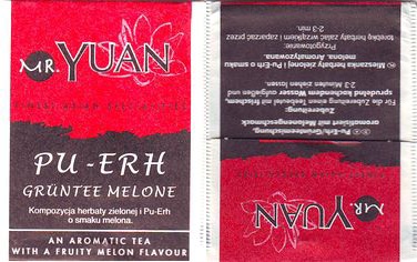 Mr. Yuan Pu Erh Grüntee Melone