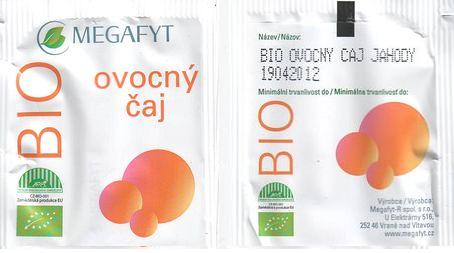 Megafyt Bio Ovocný Čaj Jahody