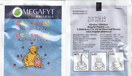 Megafyt Pharma Dětský Čaj Dychaci Cesty