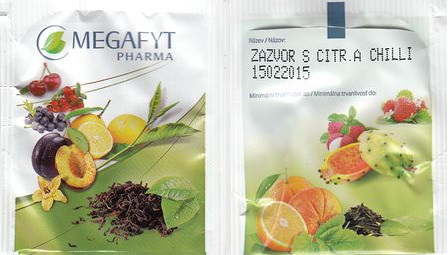 Megafyt Pharma Zázvor s Citronem a Chilli