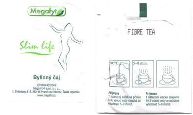 Megafyt Slim Life Fibre Tea Foil