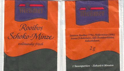 Meßmer 01210140 Rooibos Schoko Minze