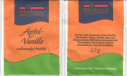 Meßmer 03210816 Apfel Vanille