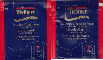 Meßmer 04211714 Profi Line Früchte Mischung