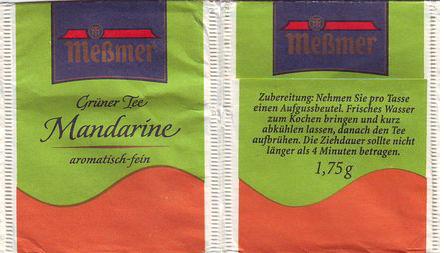 Meßmer 1A214834 Grüner Tee Mandarine