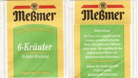 Meßmer 1C213678 6 Kräuter Mischung