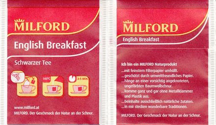 Milford 01216442 English Breakfast