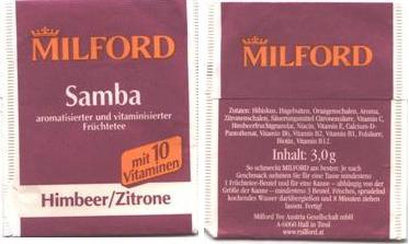 Milford 1A210807 Samba Himbeer Zitrone