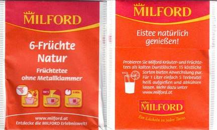 Milford 1B215325 6 Früchte Natur