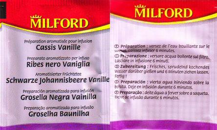 Milford Foil Cassis Vanille