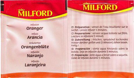 Milford Foil Infusion Oranger