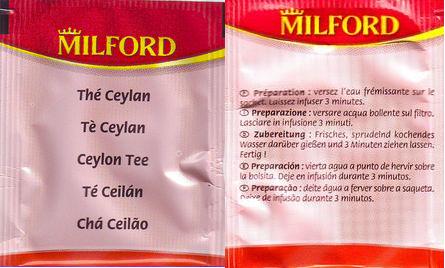 Milford Foil Thé Ceylan