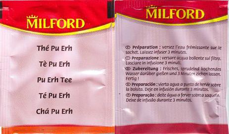 Milford Foil Thé Pu Erh