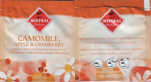 Mistral 3 Camomile Apple & Cranberry