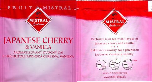 Mistral 3 Japanese Cherry & Vanilla