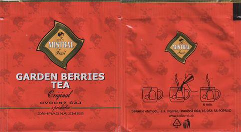 Mistral Garden Berries Tea 1