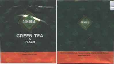 Mistral Green Tea & Peach 1