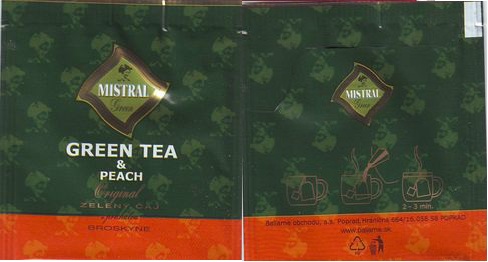 Mistral Green Tea & Peach 2