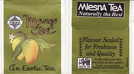 Mlesna Mango Tea Paper