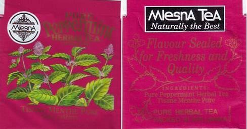 Mlesna Pure Peppermint Herbal Tea