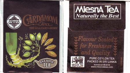 Mlesna Tea Cardamom Tea Paper