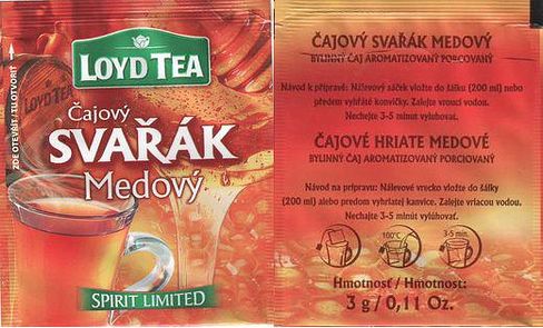 Mokate Loyd Tea Cajovy Svarak Medovy 2