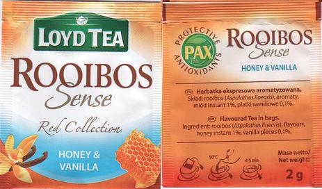 Mokate Loyd Tea Rooibos Sense Honey & Vanilla