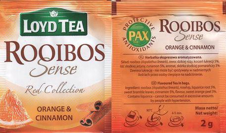 Mokate Loyd Tea Rooibos Sense Orange & Cinnamon