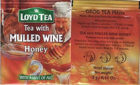 Mokate Loyd Tea Tea With Mulled Wine Honey