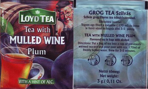 Mokate Loyd Tea Tea With Mulled Wine Plum