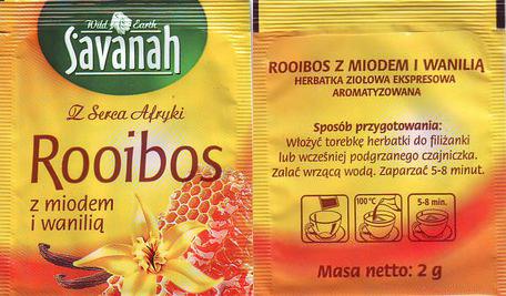 Mokate Savanah Rooibos Z Miodem I Wanilia