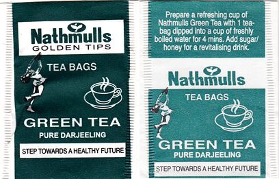 Nathmulls Golden Tips Green Tea Pure Darjeeling