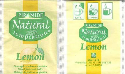 Natural Temptation Piramide Lemon