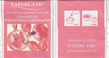 Naturland Gyumolcstea Granatalmaval Es Csipkebogyoval