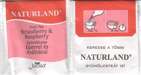 Naturland Juicea Strawberry & Raspberry