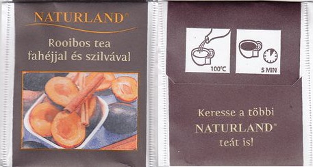 Naturland Tea Valogatas Rooibos Tea Fahejjal Es Szilvaval