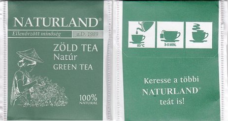 Naturland Zold Tea Natur