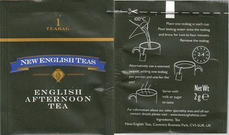 New English Teas English Afternoon Tea 2