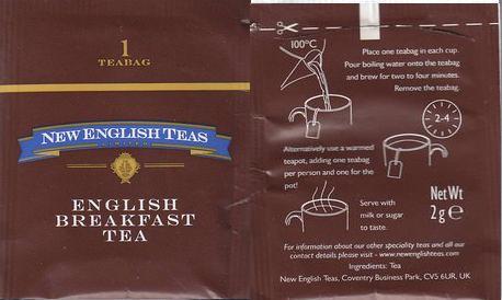 New English Teas English Breakfast Tea