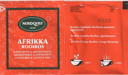 Nordqvist Afrikka Rooibos Orange