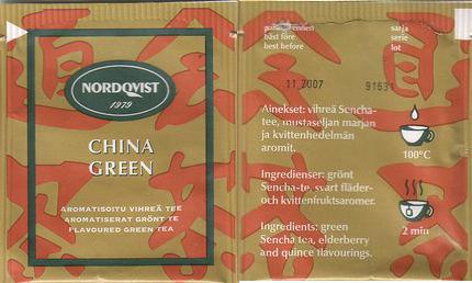 Nordqvist China Green