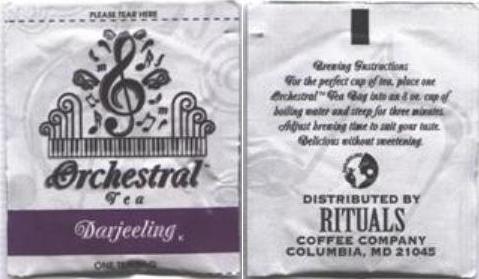 Orchestral Tea Darjeeling