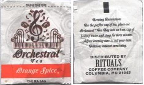 Orchestral Tea Orange Spice