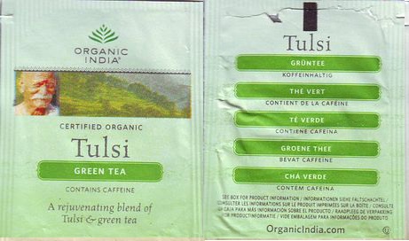 Organic India Tulsi Green Tea