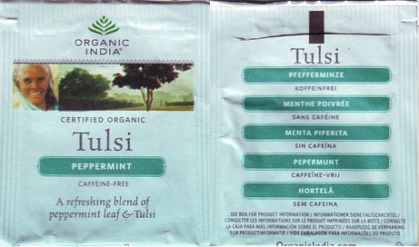 Organic India Tulsi Peppermint