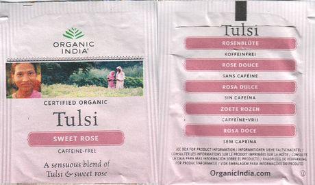 Organic India Tulsi Sweet Rose