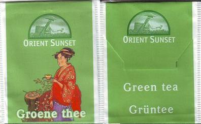 Orient Sunset Groene Thee 2