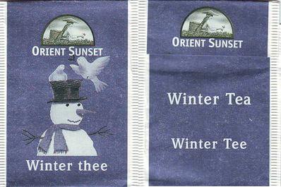 Orient Sunset Winter Thee