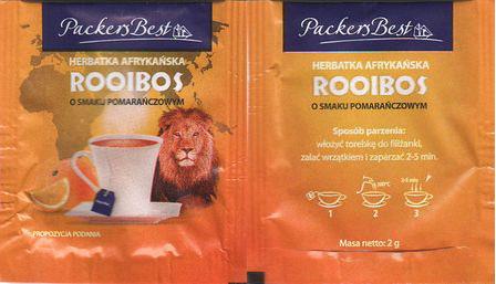 Packers Best Rooibos O Smaku Pomaranczovym