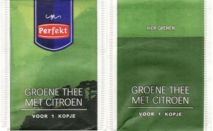 Perfekt Groene Thee Met Citroen